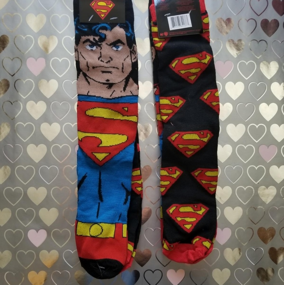 DC Comics Superman Socks 2 pack